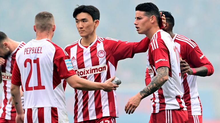 Με 23 παίκτες o Ολυμπιακός στη Θεσσαλονίκη για το ντέρμπι με τον ΠΑΟΚ